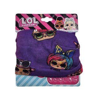 LOL Surprise! Protective Headband or Face Cover Purple Washable Reusable Ages 3+